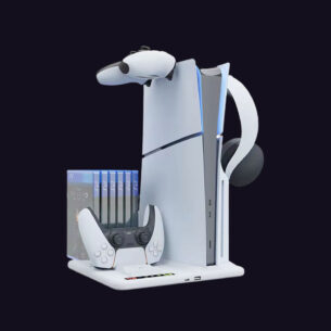 Latest PS5 SLIM Cooling Stand Vertical Stand